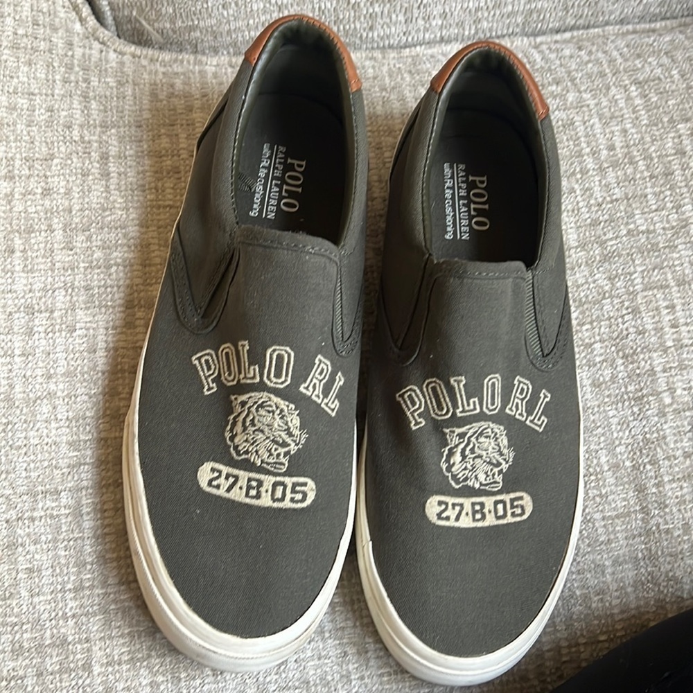 Polo Ralph Lauren Thomsons Slip On Green size 9